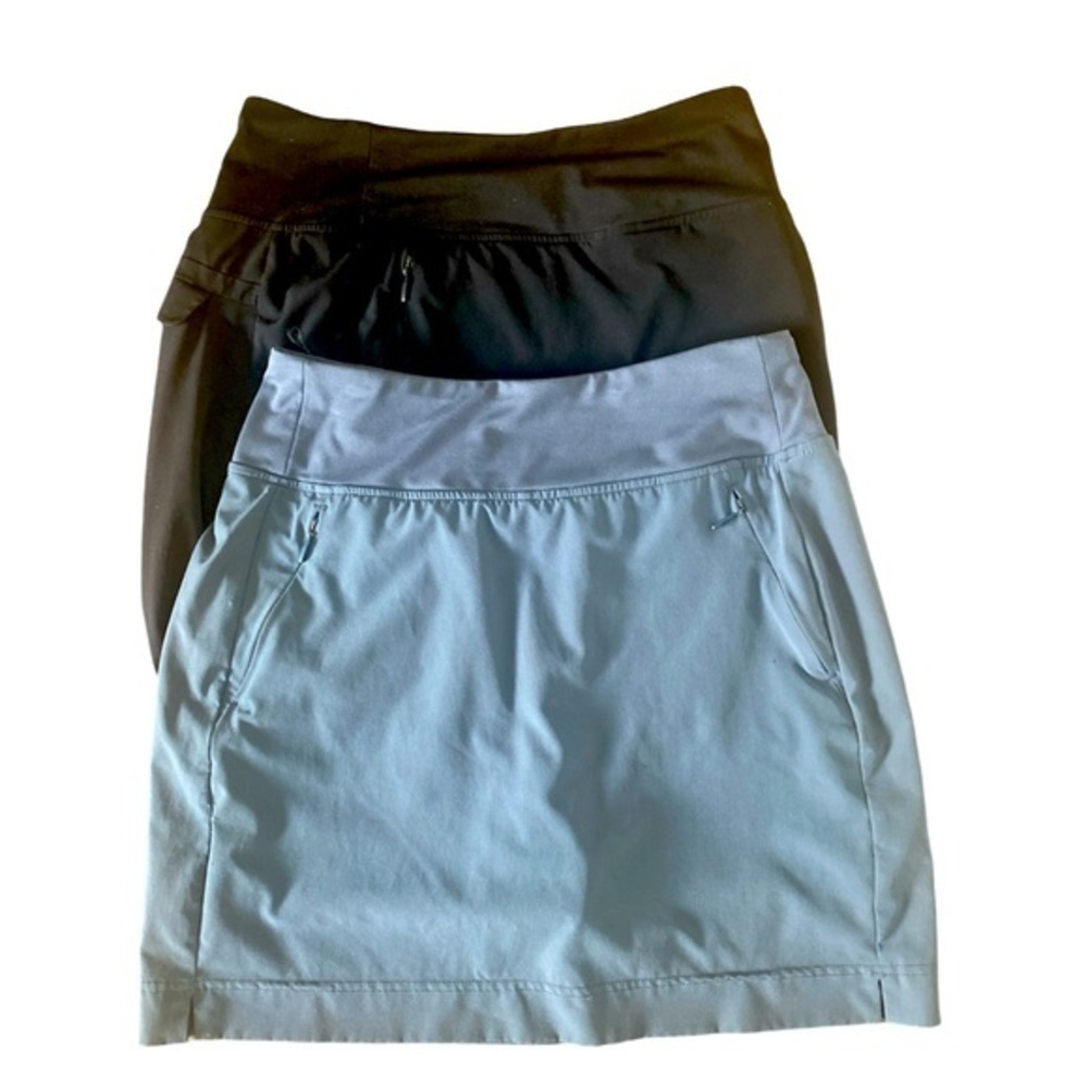 Athletic Works Bundle Skorts - S black , gray , polyester spandex